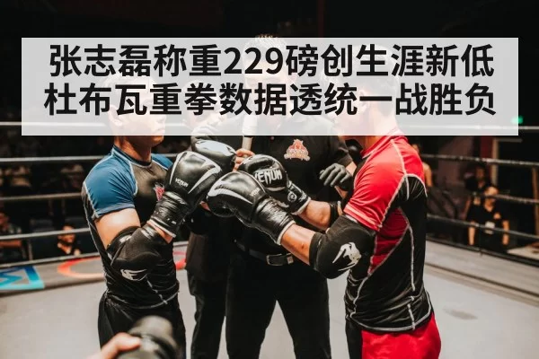 张志磊称重229磅创生涯新低 杜布瓦重拳数据透统一战胜负 - huangguantiyu